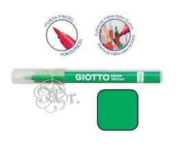 [1808493] Rotulador Giotto Decor Textil Verde
