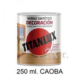 [1504016] Barniz Tinte Titan Caoba 250 ml