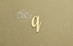 [3103201q] D.M. Láser Letra 20 Mm. q