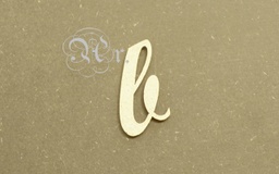 [3103302b] D.M. Laser Letra 40 Mm. b