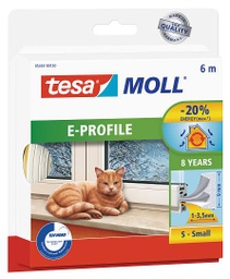 [0534007] Tesa Moll Caucho Blanco 6 M.