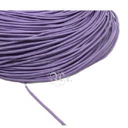 [4002031] Cordon Cuero 2 Mm. 20 M. Lila