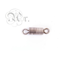 [0808C082] Cierre Rosca 15 Mm. 2 U. Plateado Antiguo