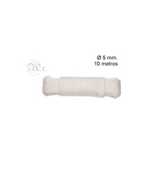 [070708610] Cordon Poliprop. 5 Mm. 10 M. Blanco