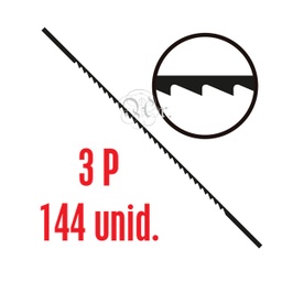 [0602002] Pelos Planos 13 Cm. Nº 3 144 U.