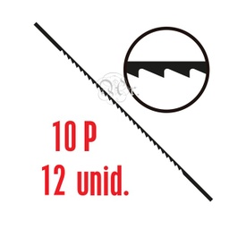 [0602020] Pelos Planos 13 Cm. Nº 10 12 U.