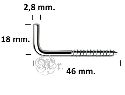 [0509210100] Alcayata  18*60 100 U.