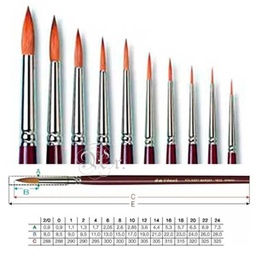 [0310348] Pincel Da Vinci 1610 R Ný 6 Marta (Oleo)