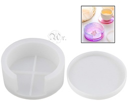 [0899203] Molde Resina Mueble Posavasos Redondo