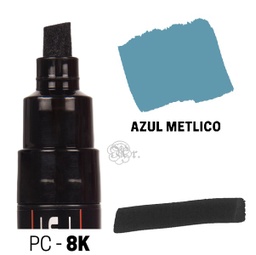 [0205931] Rotulador Posca PC-8K Azul metalico