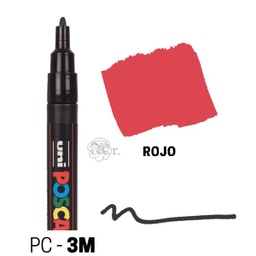 [0205796] Rotulador Posca PC-3M Rojo