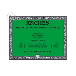 [0216080] Block Acuarela Arches 4L 23*31 Cm. GF 20h.