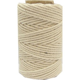 [0805005] Bobina Macrame 4 Mm. 800 G. Crudo