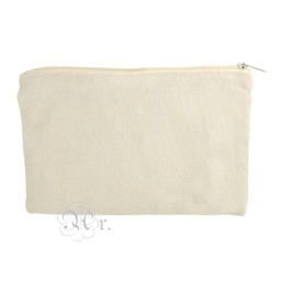 [0841343] Saco de algodão com fecho 22*13 cm.