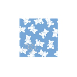 [0722429] Goma Eva Ositos Azul 33*50 Cm.