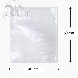 [0211006] Bolsa Transparente 40*50 Cm. 250 U.