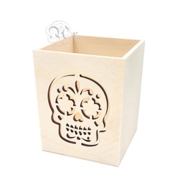 [1113727] Portalapices Calavera 8*10 Cm.