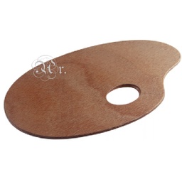 [0325020] Paleta Madera Oval 29*37 Cm.