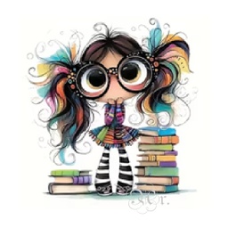 [0886044] Transfer Textil Dtf 22*22 Cm. Estudiante Gafotas