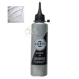 [0335510] Acrilico Garvi 200 ml. PLATA IRIDISCENTE
