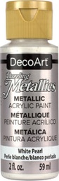 [1801317] Dazzling Metallics DA117 White Pearl 59 ml
