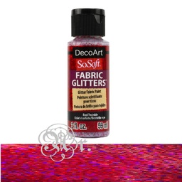 [1857307] So-Soft Glitter DSSFG07 Rojo Twik 59 ml